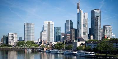 Frankfurt, capital financeira alemã: Merz diz que Alemanha já está fora da zona de recessão econômica Foto: DW / Deutsche Welle