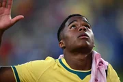 Endrick disputou a Copa do Mundo pela Seleção Brasileira.