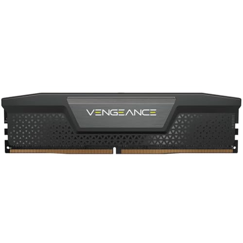 CORSAIR Memória Vengeance DDR5 RAM 16GB 5200MHz CL40 AMD Expo Intel XMP 3.0 – Cinza