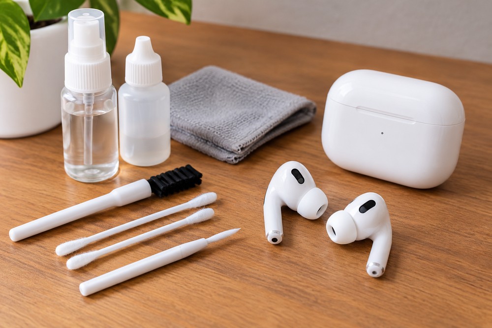 Entenda quais produtos são utilizados para limpar o fone de ouvido — Foto: Reprodução/Chat GPT