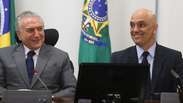 Michel Temer opina sobre crise no STF e prega &lsquo;di&aacute;logo&rsquo; e &lsquo;respeito&rsquo; para preservar institui&ccedil;&otilde;es