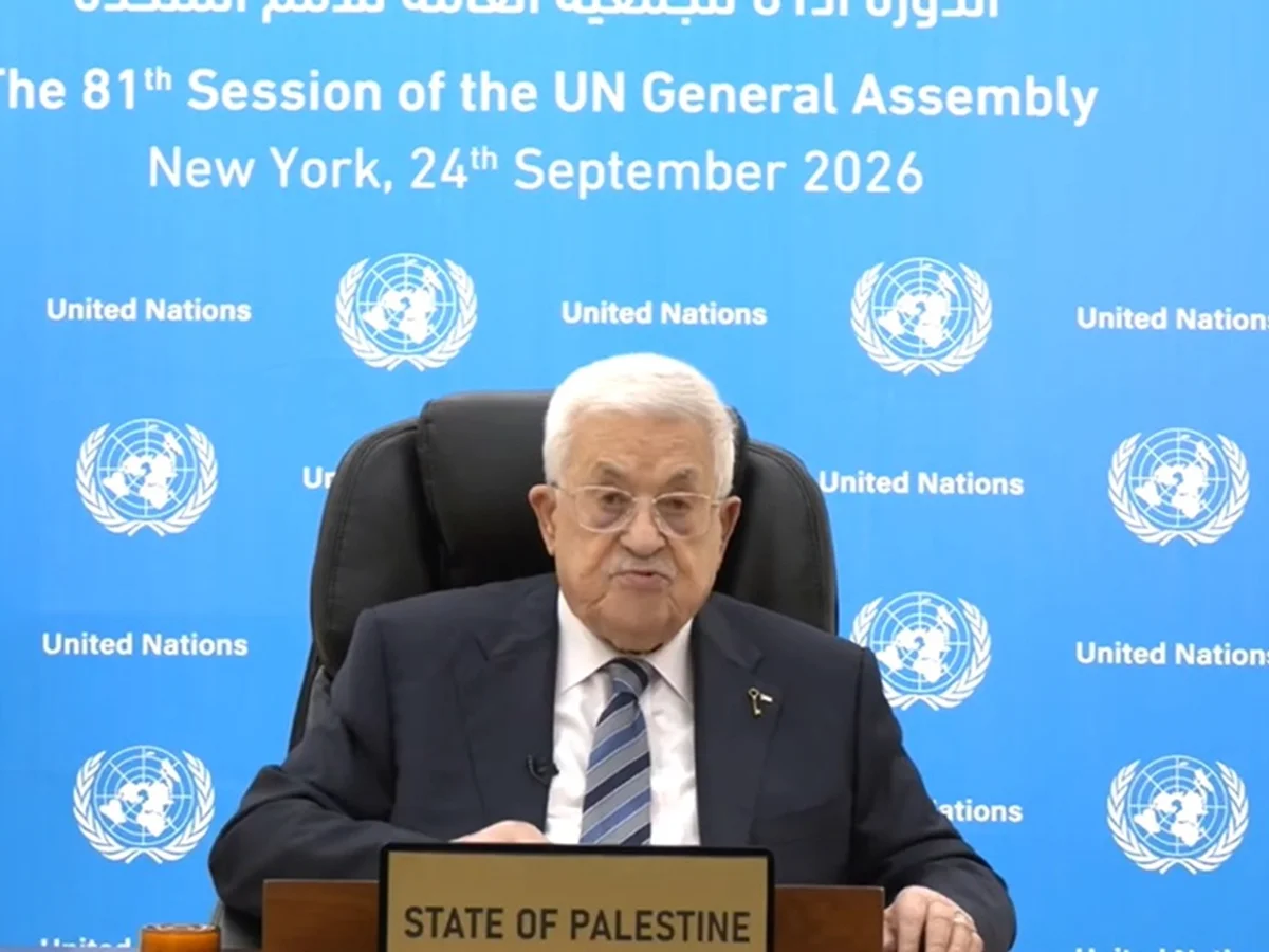 Por vídeo, presidente da Palestina acusa Israel de “guerra genocida” na ONU