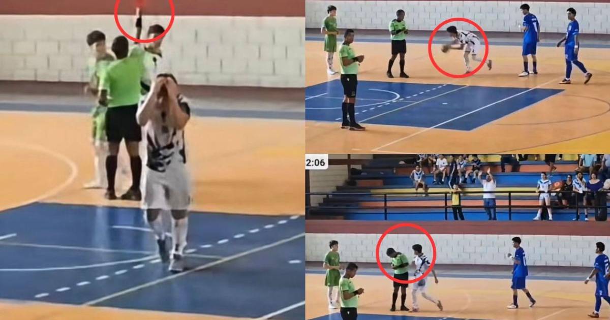 Jogador da Costa Rica agrediu o árbitro na derrota contra Honduras nos Jogos CODICADER 2026