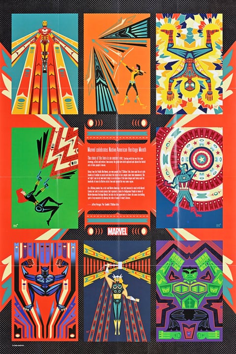 'Façam nossas vozes serem ouvidas': a esplendor da arte de pôster nativo-americana e indígena – em imagens