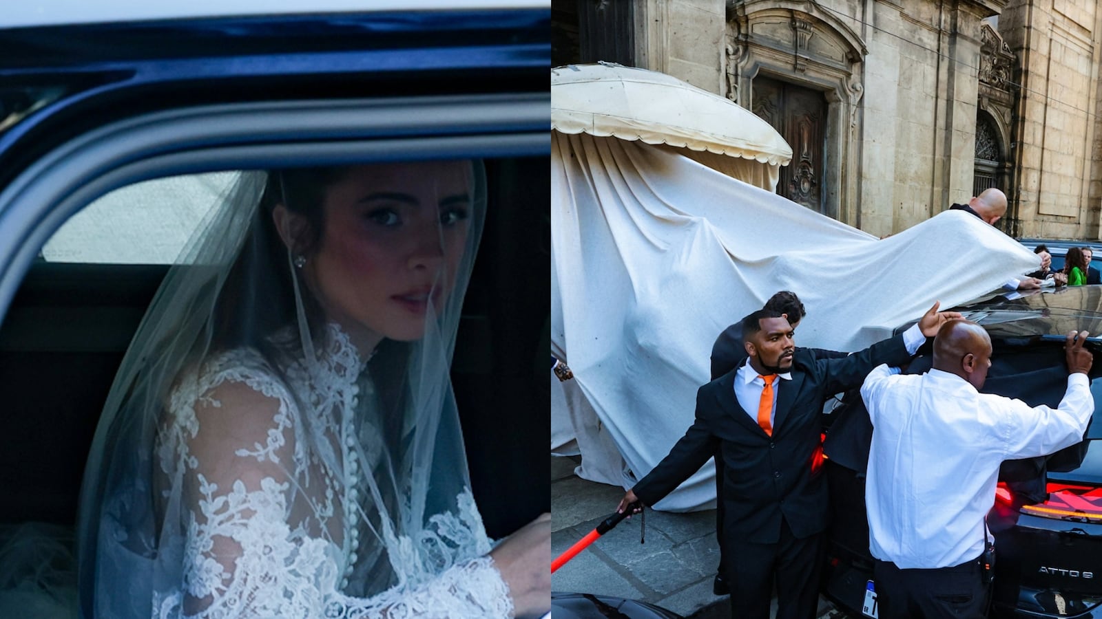 Giulia Be tenta driblar fotógrafos no casamento com Conor Kennedy BrazilNews