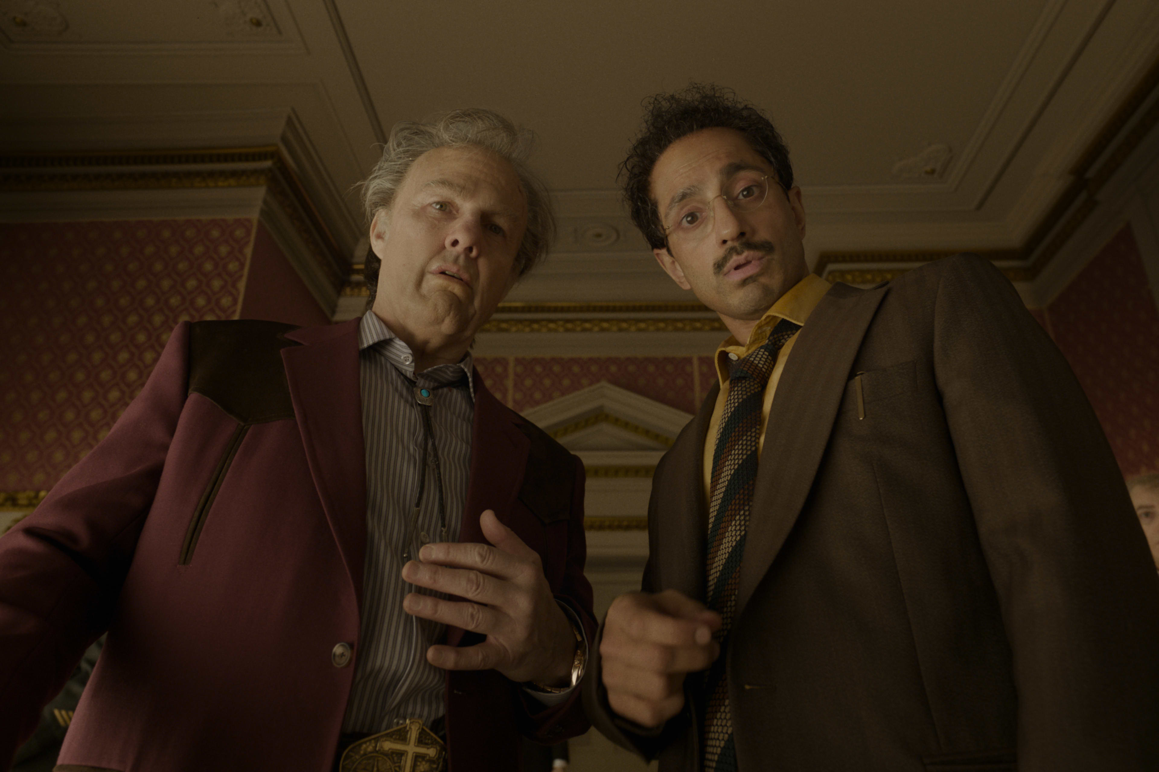 Digger (Tom Cruise) and Dr Ganesh (Riz Ahmed).