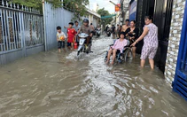 Triều cường sông Đồng Nai cao nhất từ sau năm 1975, nhiều tuyến đường, nhà dân ngập úng