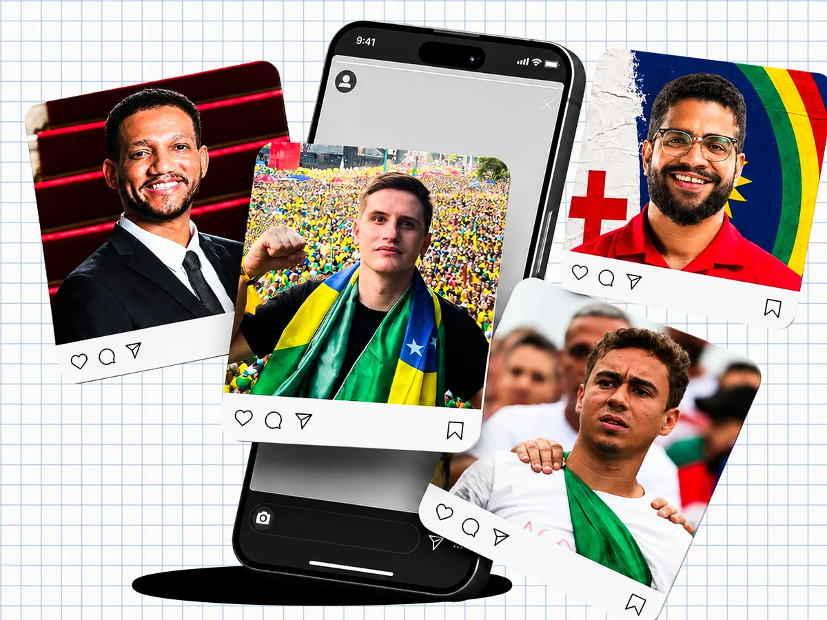 Candidatos "influencers" mostram força das redes com votações expressivas