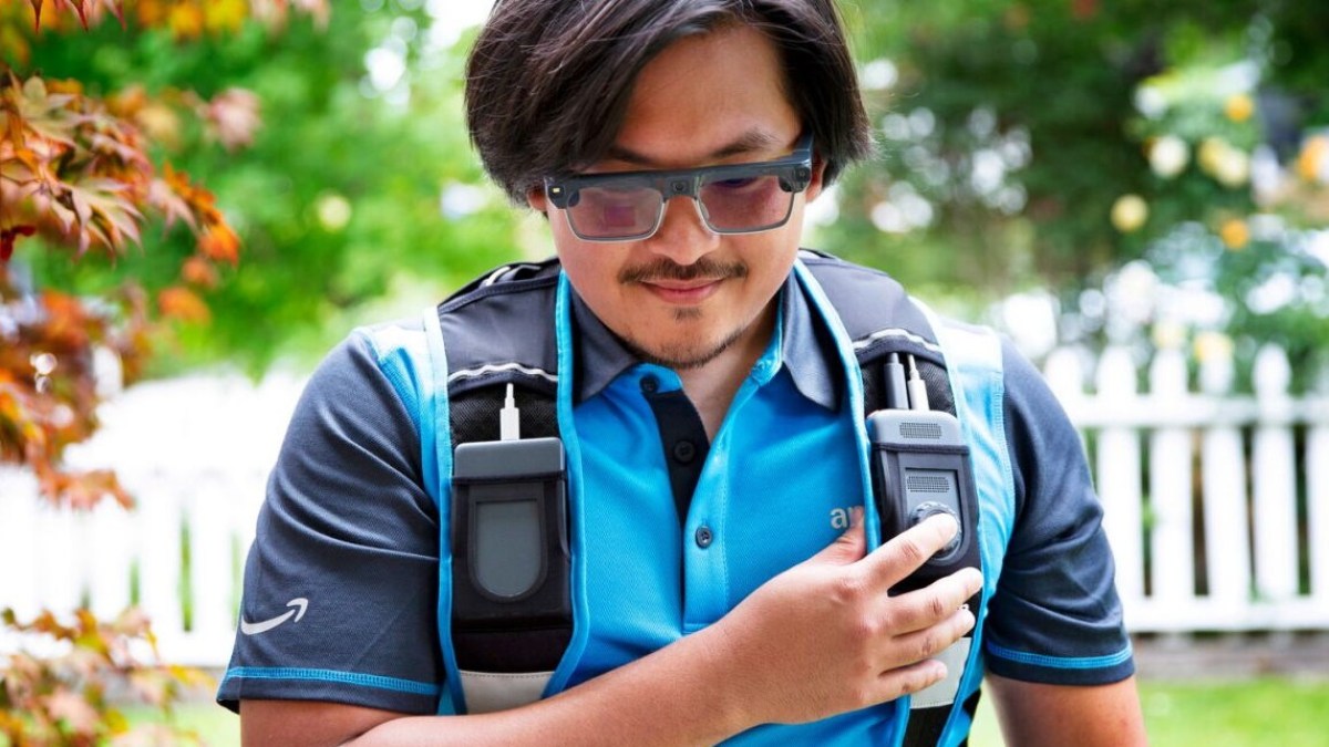 Óculos Inteligentes de Entregador da Amazon Tirarão Fotos de... Tudo?