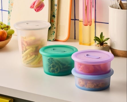 Anyday Deli silicone containers used to store food
