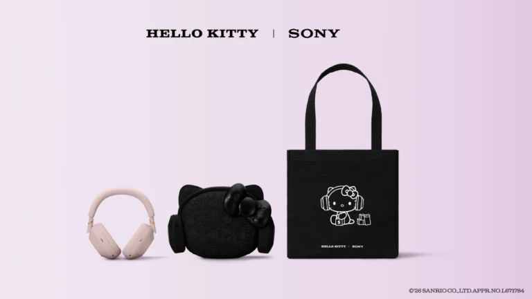 A edição limitada Sony WH-1000XM6 x Hello Kitty chega às Filipinas