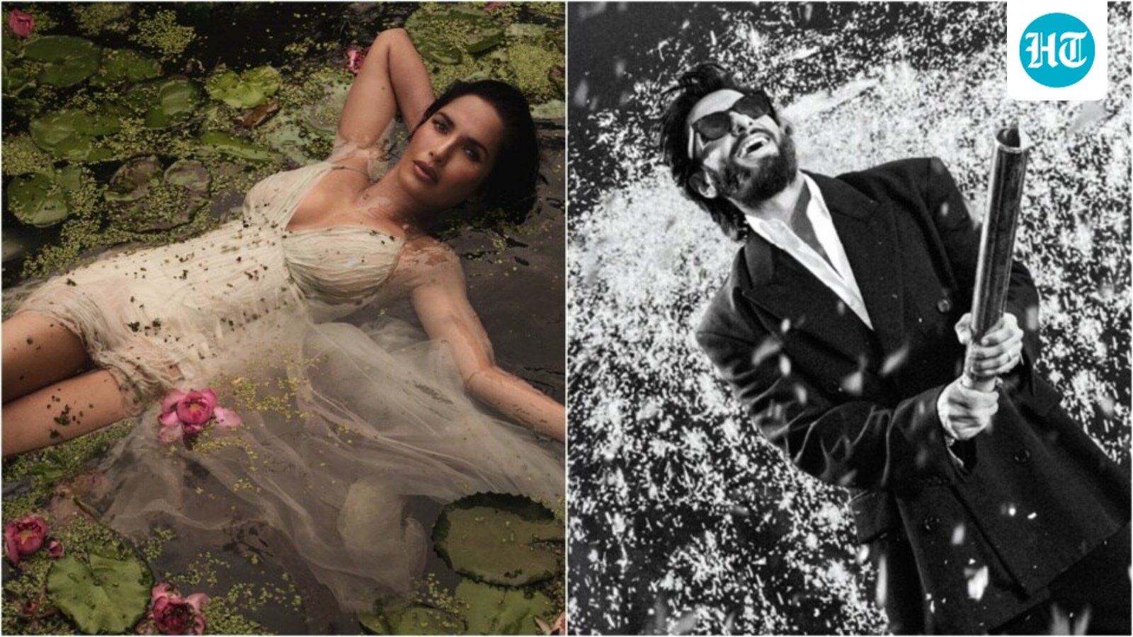 Padma Lakshmi em um lago de lírios até Ranveer Singh estourando confete: A lendária foto do Calendário Pirelli na Índia, pela primeira vez em 62 anos