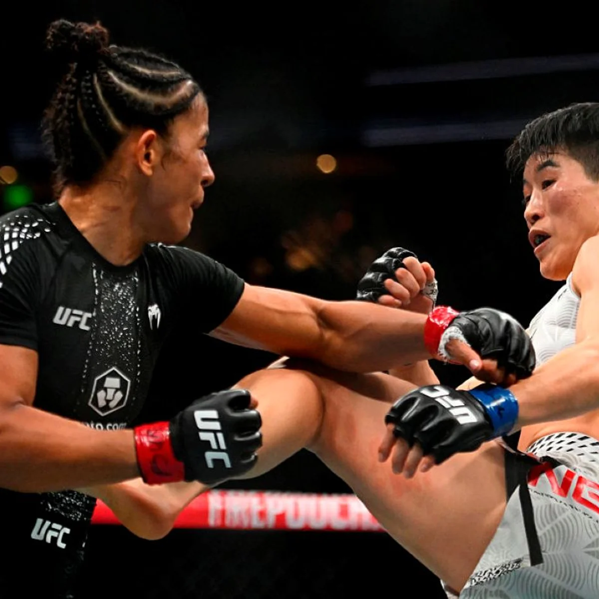 UFC 332: Natália Silva vence Wang Cong e conquista cinturão peso mosca