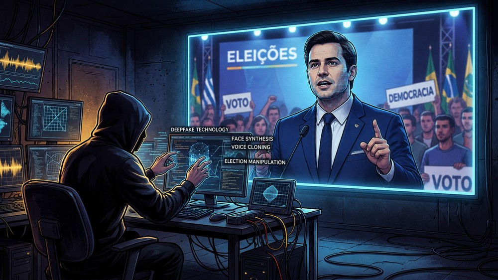 Candidato falso: como identificar políticos de IA nas redes sociais — Foto: Imagem gerada pelo Gemini