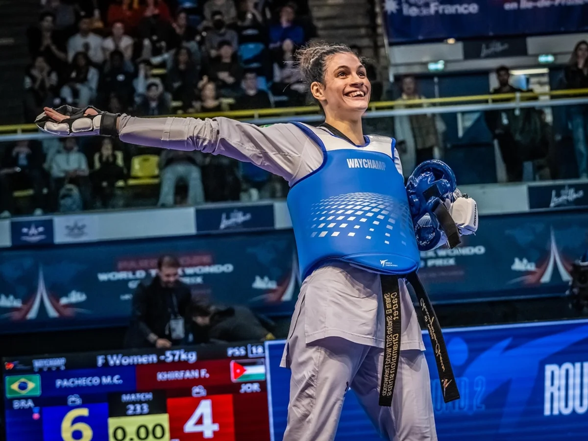 Taekwondo: Maria Clara Pacheco é campeã do Grand Prix de Paris