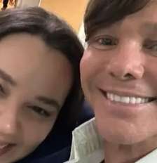 Netinho e a filha Bruna Trindade Foto: Reprodução/Instagram