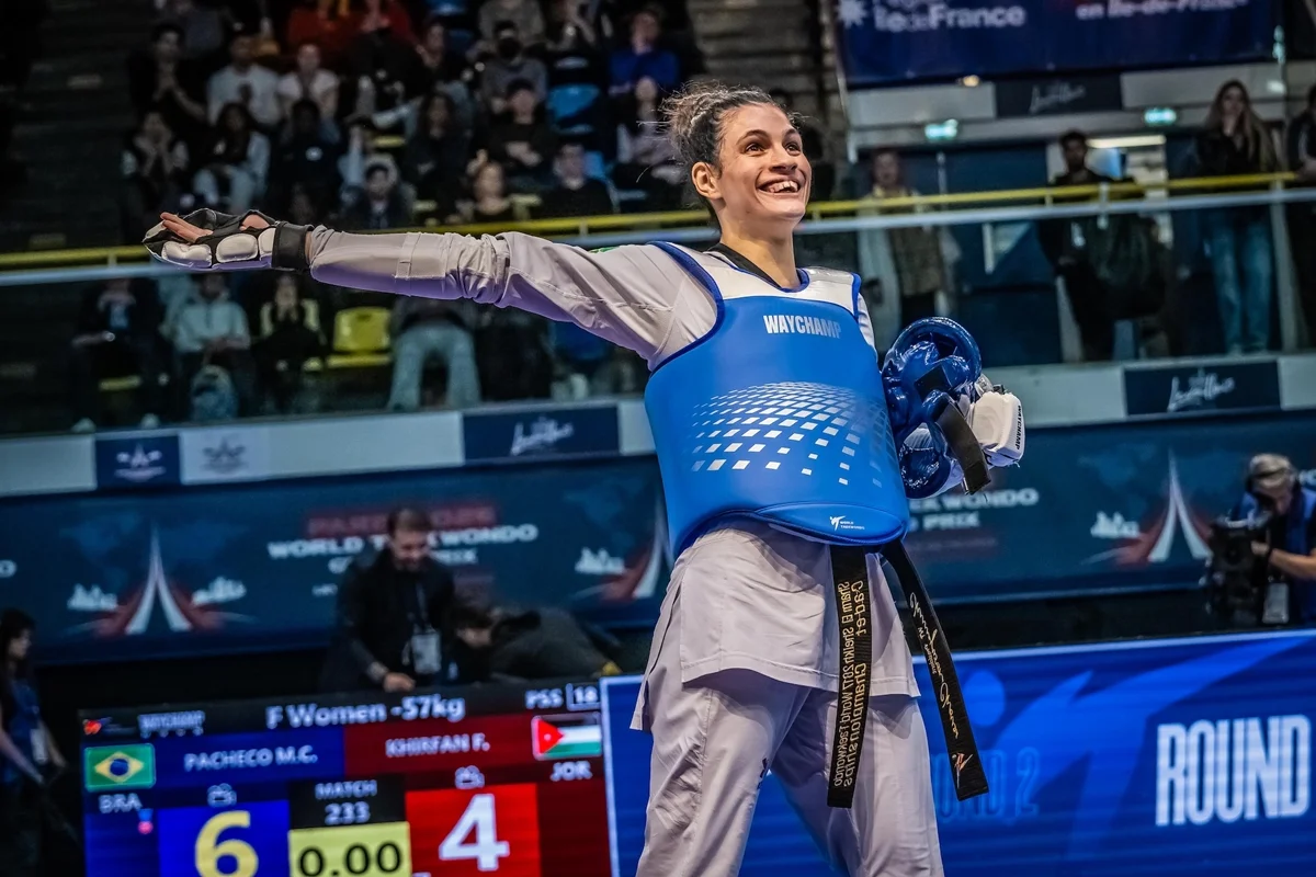 Taekwondo: Maria Clara Pacheco é campeã do Grand Prix de Paris