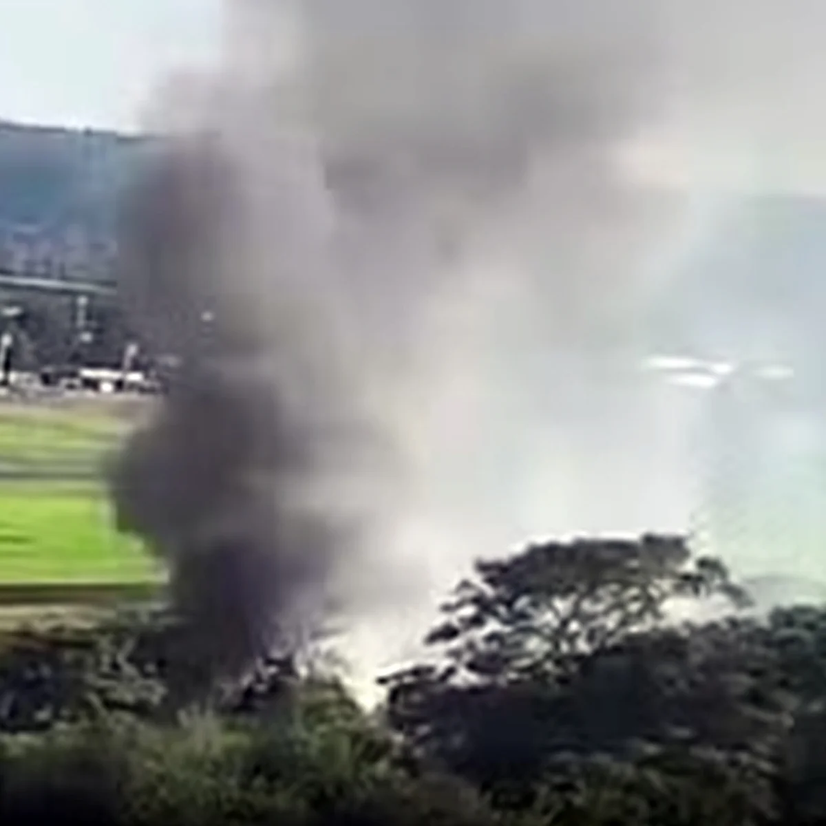 Avião da PM que caiu no Vale do Aço decolou da Pampulha, em BH