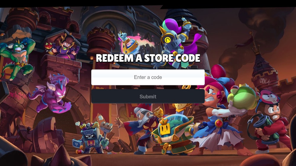 Os códigos de Brawl Stars precisam ser resgatados por um navegador na loja da Supercell — Foto: Reprodução/Rafael Monteiro