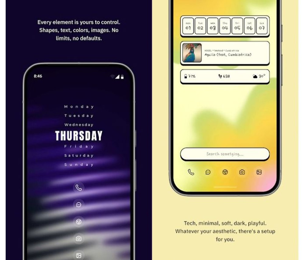 O KWGT é uma alternativa para usuários de Android que querem criar widgets com maior liberdade de edição — Foto: Reprodução/Google Play Store