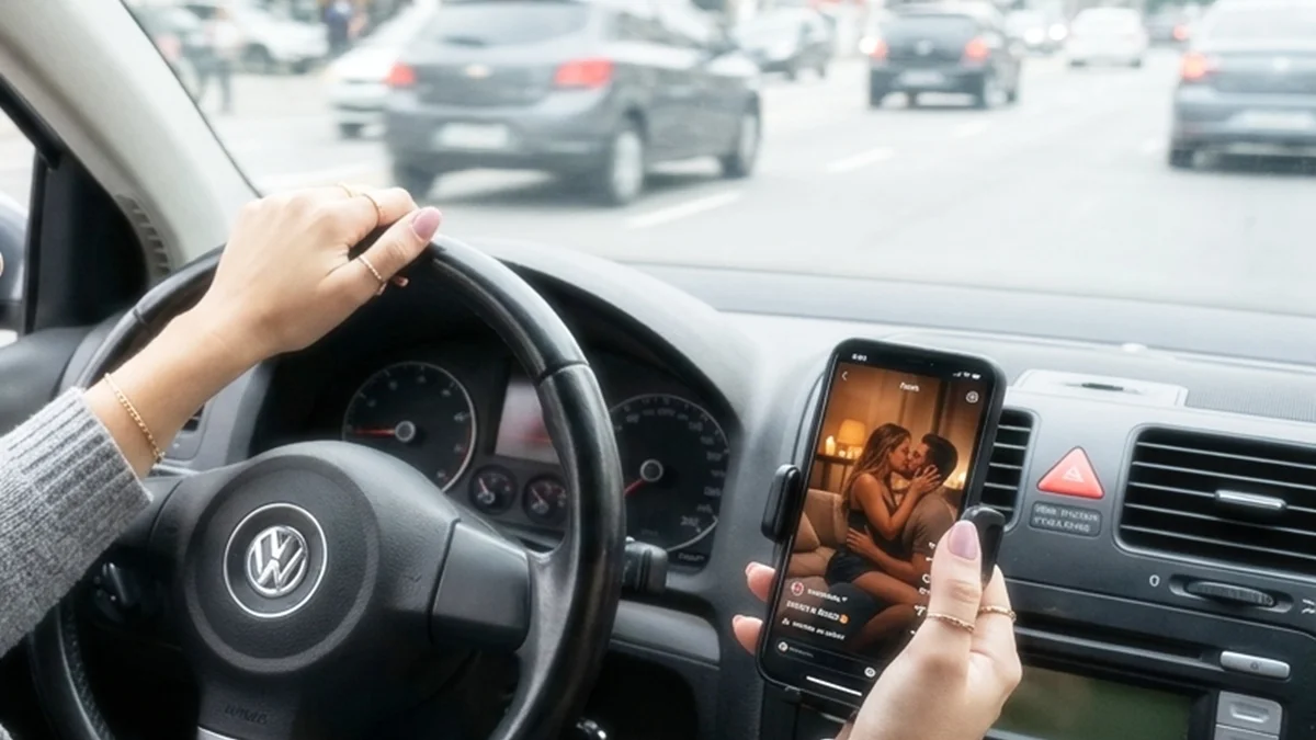 EUA: mulher vê vídeo pornô ao dirigir e provoca a morte de homem de 66 anos