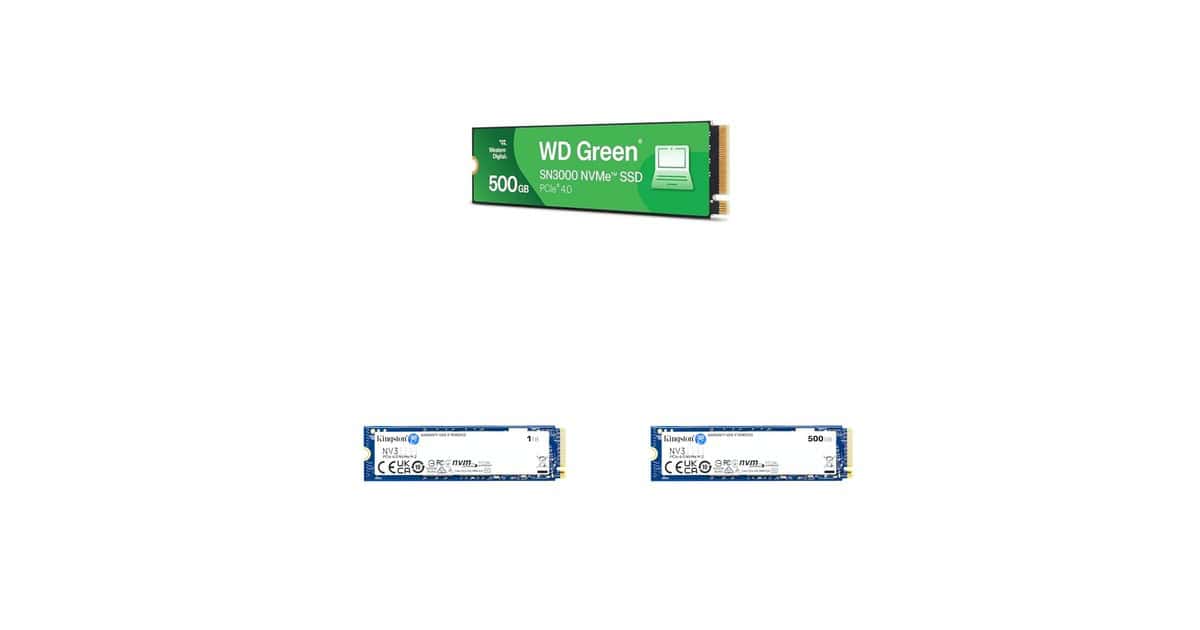 Velocidade e espaço de sobra: SSDs em promoção para turbinar seu PC ou notebook