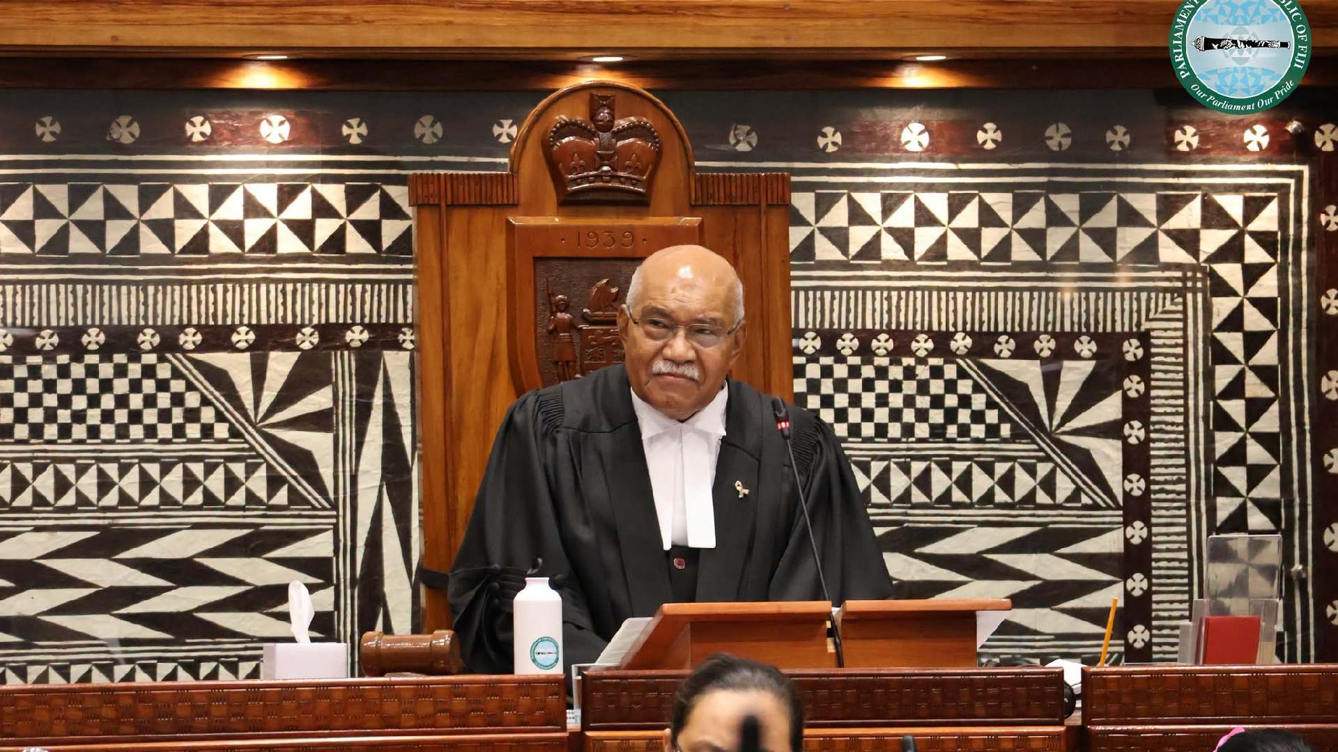 66% threshold based on 53 occupied parliament seats, vacant seats excluded from constitutional amendment vote – Speaker