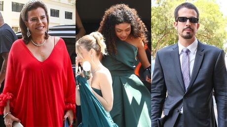 Giulia Be causa tumulto ao tentar entrar escondida em casamento com Conor Kennedy; veja fotos