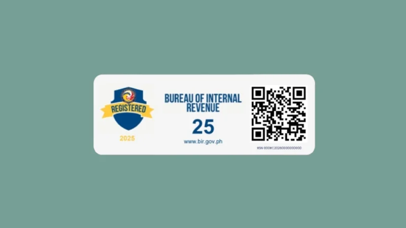 BIR Registration Seal QR