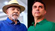 Pesquisa Real Time Big Data: Lula tem 43% das inten&ccedil;&otilde;es de voto no 1&ordm; turno, Fl&aacute;vio Bolsonaro, 39%